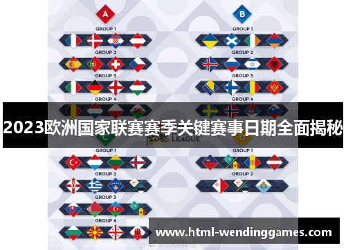 2023欧洲国家联赛赛季关键赛事日期全面揭秘